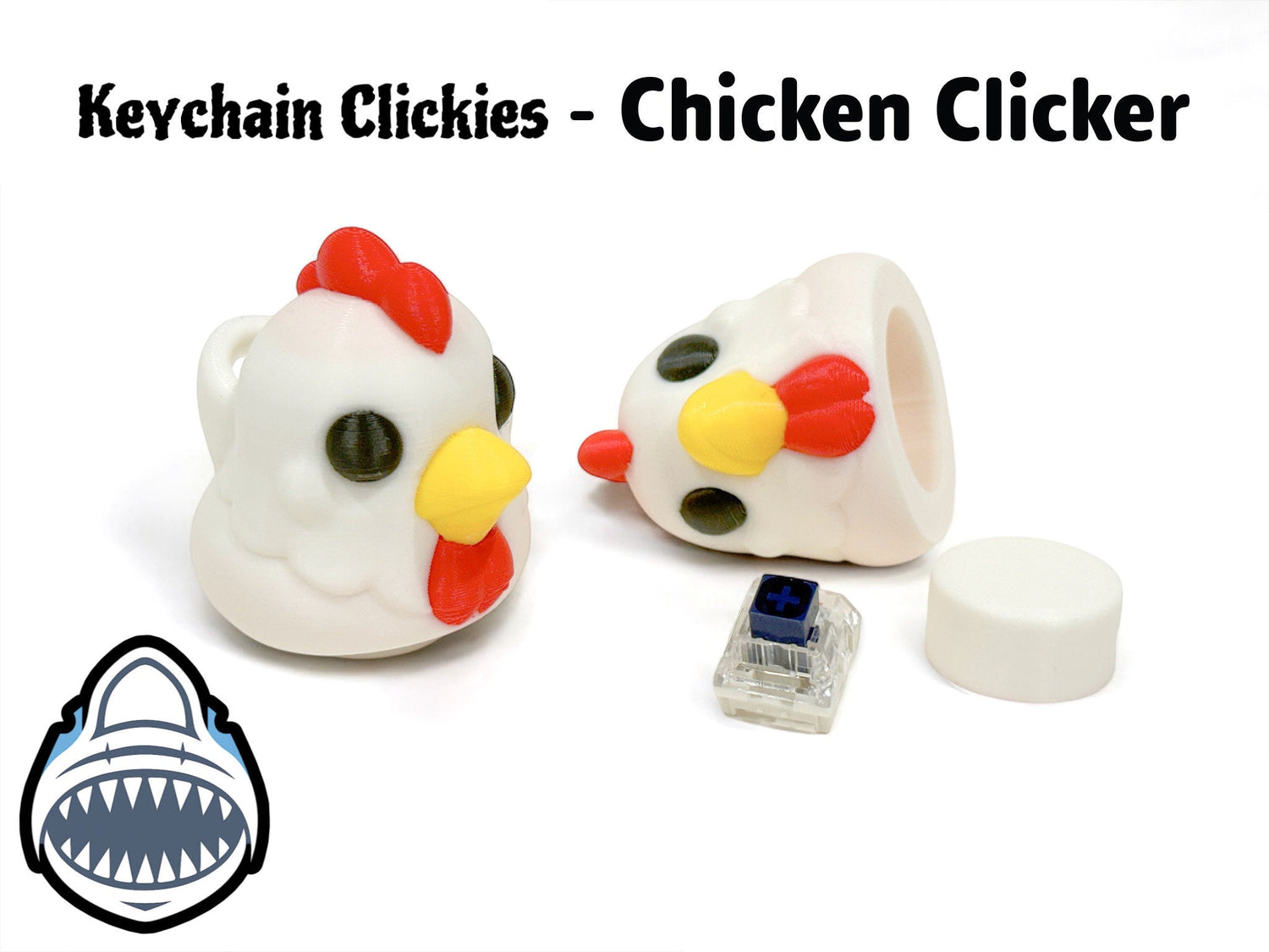 Chicken Keychain Clickie