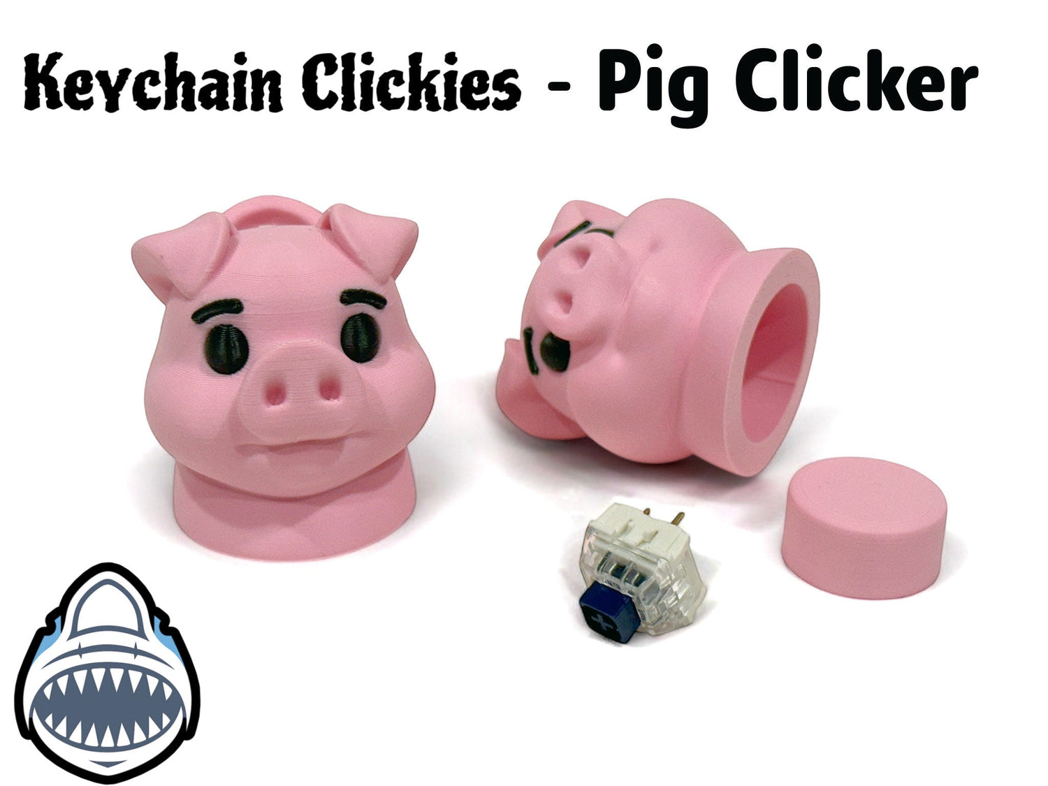 Pig Keychain Clickie