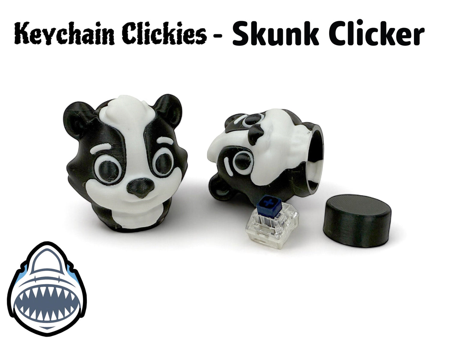 Skunk Keychain Clickie