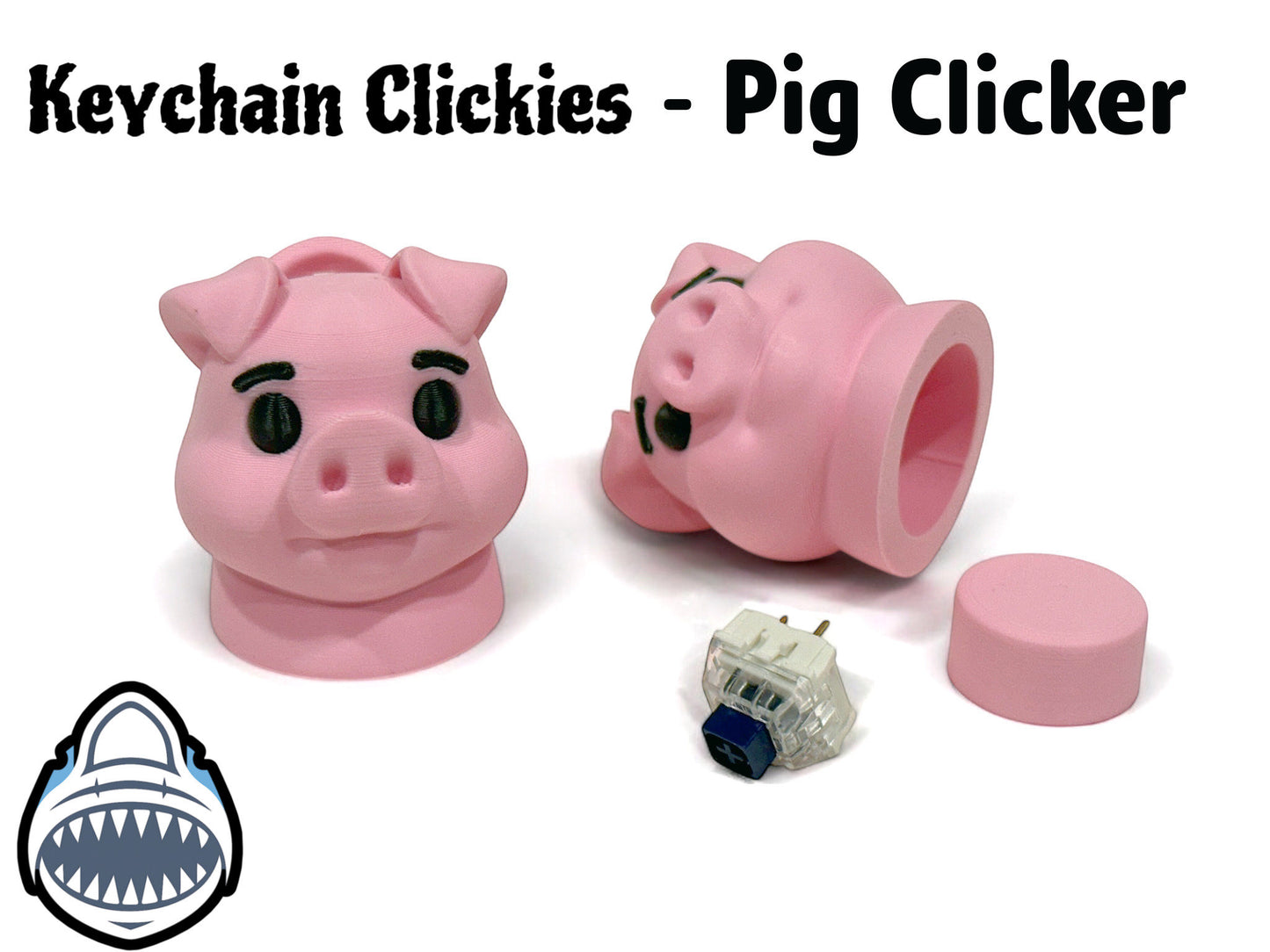 Pig Keychain Clickie