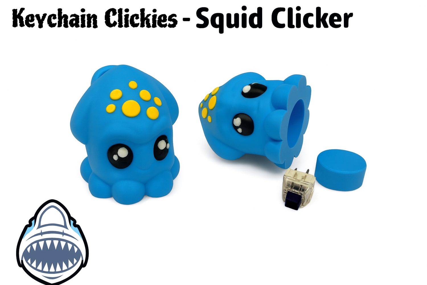 Squid Keychain Clickie