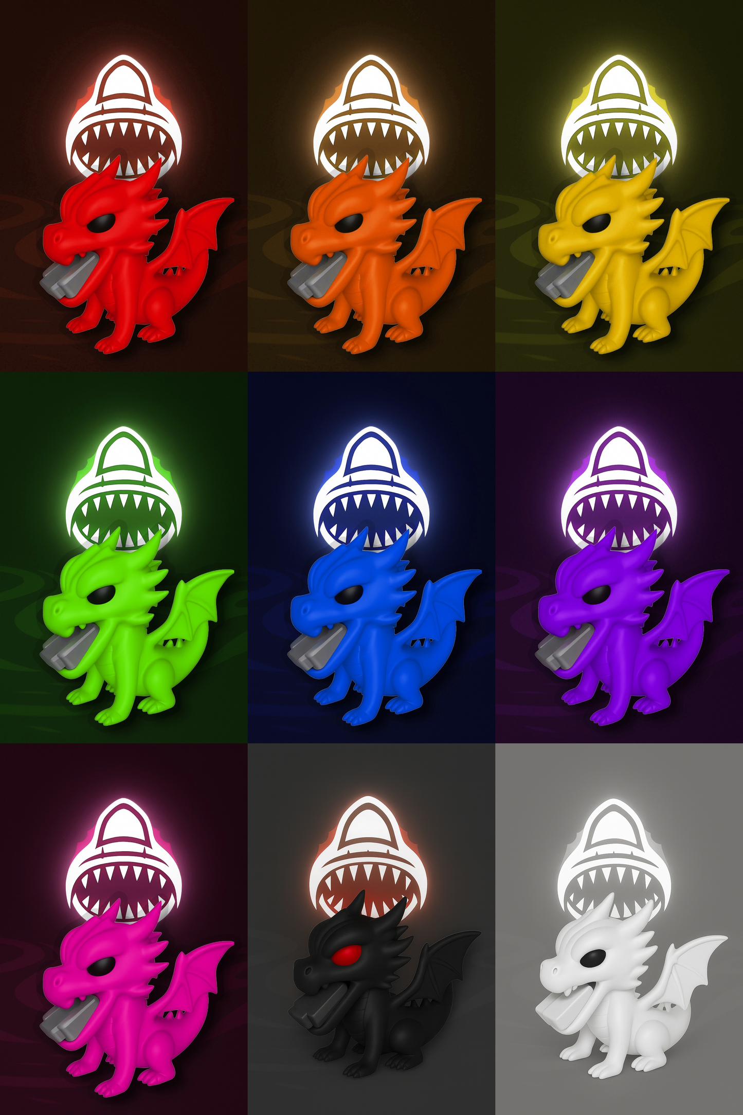 Dragon Finger Clickies